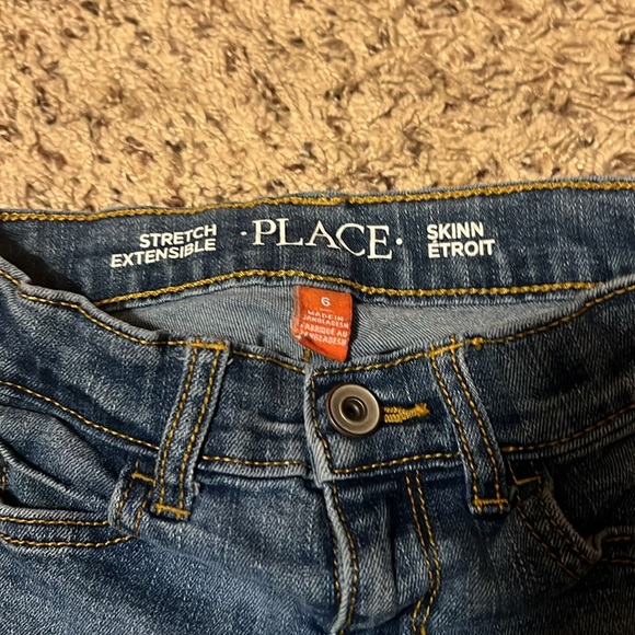 Boys The Children’s Place Stretch Jeans Size 6 - Picture 5 of 5